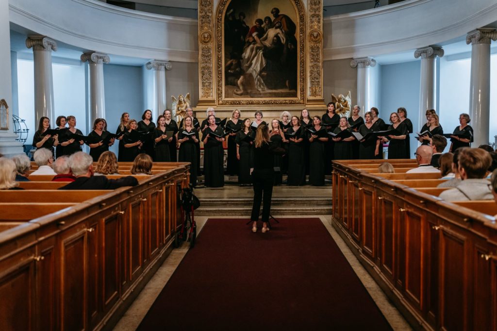 Promenadkonserten i Domkyrkan under Sångfesten i Helsingfors i juni 2022